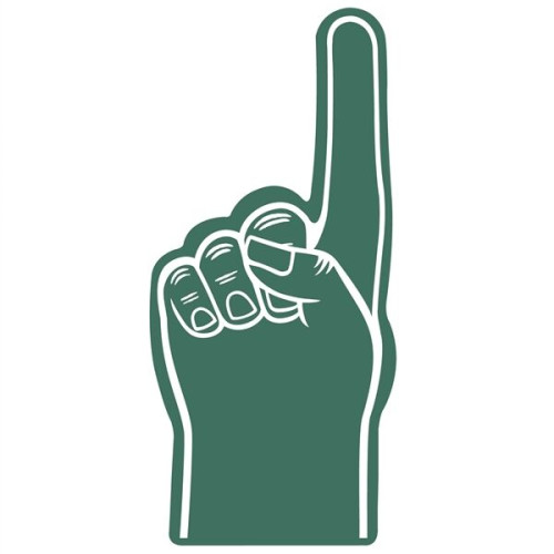 Giant Foam Hand POP Display