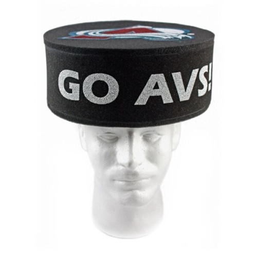 Foam Hockey Puck Hat