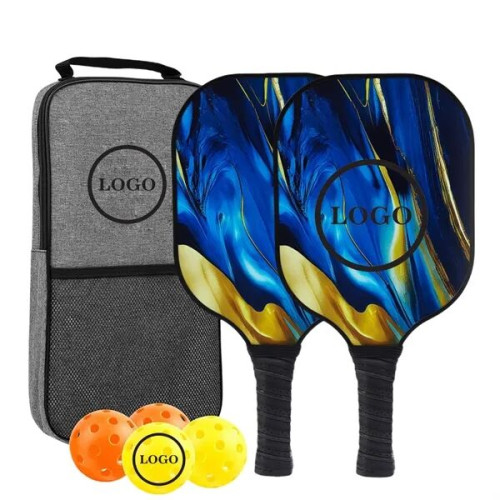 Carbon Fiber Pickleball Paddle Set