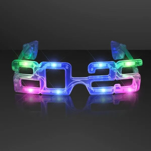 2025 Light Up New Year Party Glasses