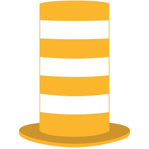 Foam Stove Pipe Tall Top Hat