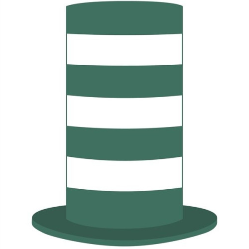 Foam Stove Pipe Tall Top Hat