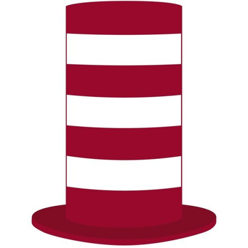 Foam Stove Pipe Tall Top Hat