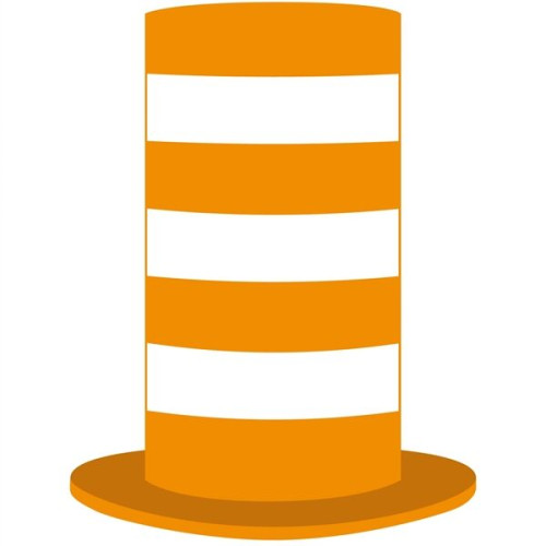 Foam Stove Pipe Tall Top Hat