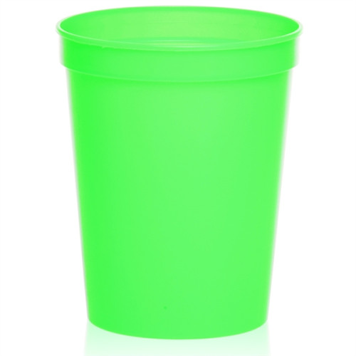 16 oz Reusable Plastic Stadium Cup