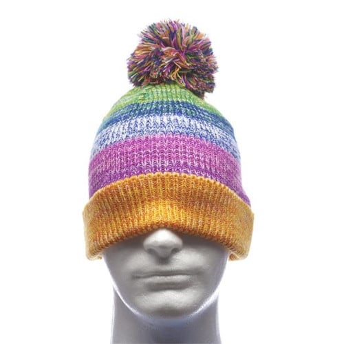 Bodga Multi-Color Knitted PomPom Beanies