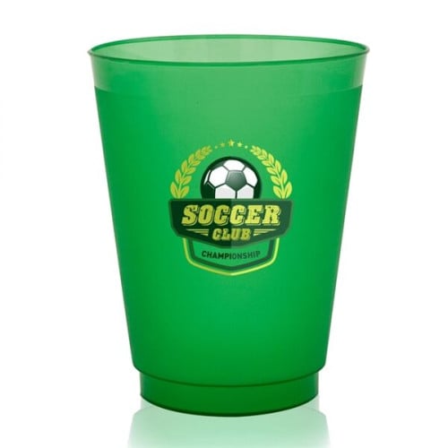 16 oz. Flex Frosted Plastic Stadium Cup