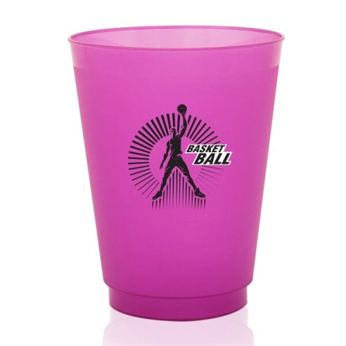16 oz. Flex Frosted Plastic Stadium Cup
