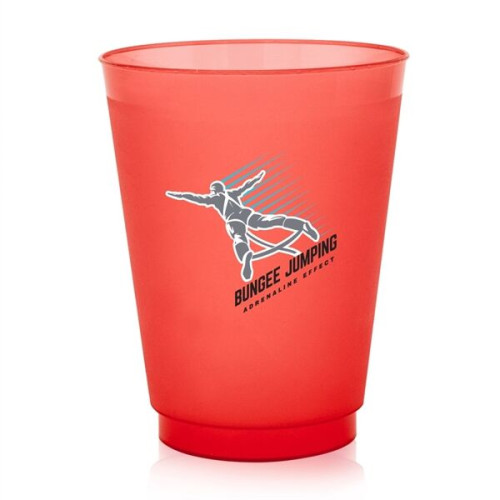 16 oz. Flex Frosted Plastic Stadium Cup