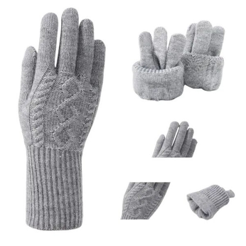 Touchscreen Compatible Knitted Gloves