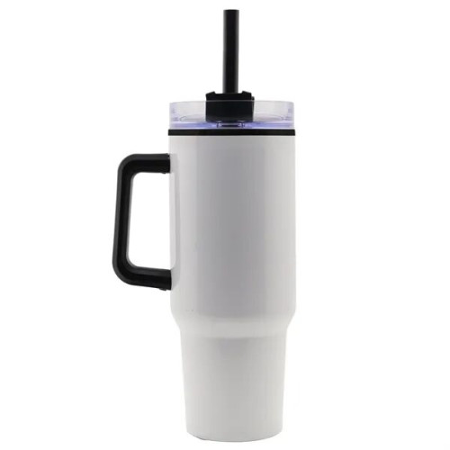 40oz. Extra-Large Stainless-Steel Mug with Handle
