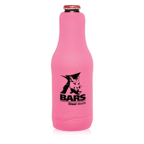 Neoprene Zippered Beer Bottle Custom Coolies