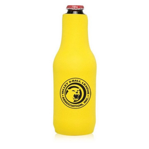 Neoprene Zippered Beer Bottle Custom Coolies