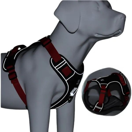 Vest-Style Large Dog Harness Without Leash