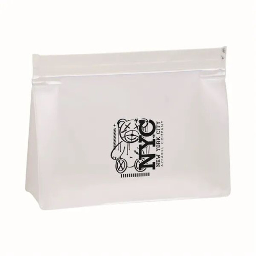 PEVA Reusable Zip Lock Storage Bag with Gusset