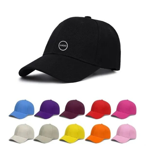 Solid Color Polyester Baseball Cap