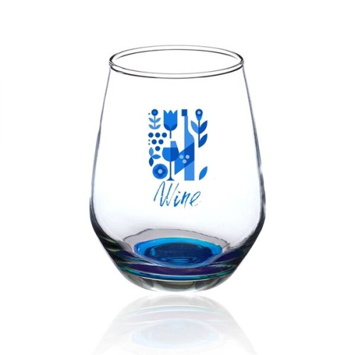 12 oz. Silicia Stemless Wine Glasses