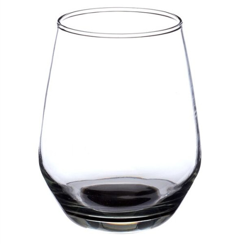 12 oz. Silicia Stemless Wine Glasses