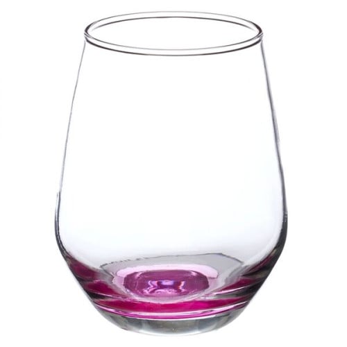 12 oz. Silicia Stemless Wine Glasses