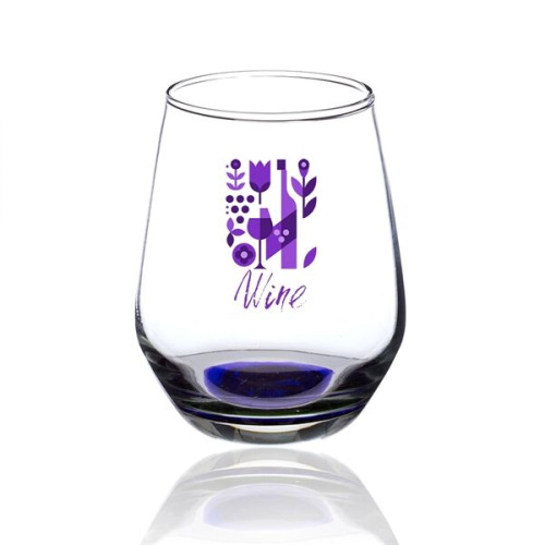12 oz. Silicia Stemless Wine Glasses
