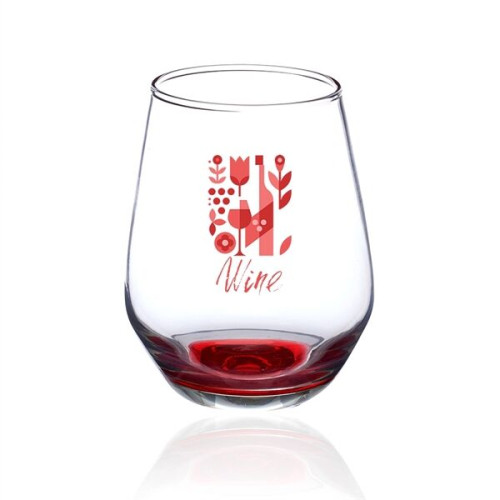 12 oz. Silicia Stemless Wine Glasses