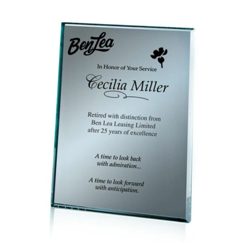 Mirror Plaque - Silver