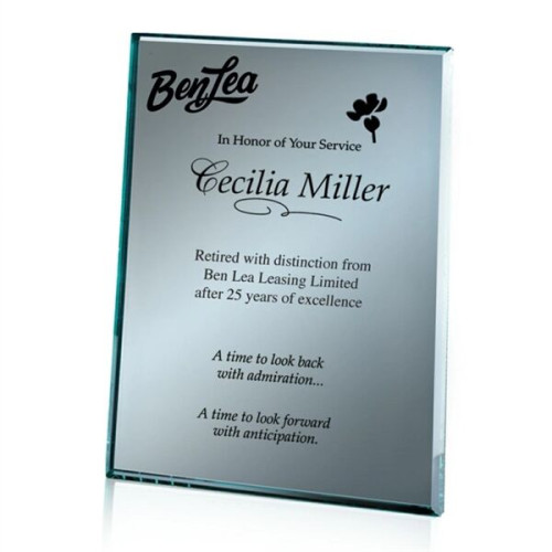 Mirror Plaque - Silver