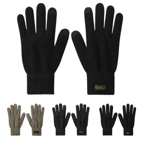 Knitted Wool Gloves