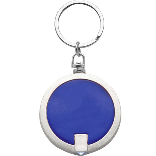 Round LED key chain