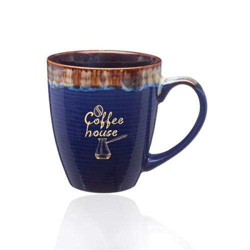 17 oz. Water Color Drip Ceramic Mug