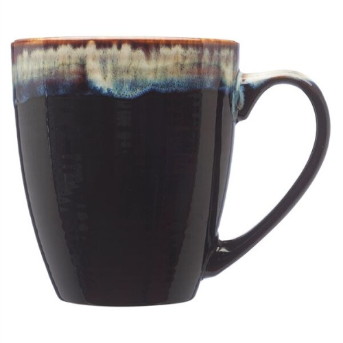 17 oz. Water Color Drip Ceramic Mug