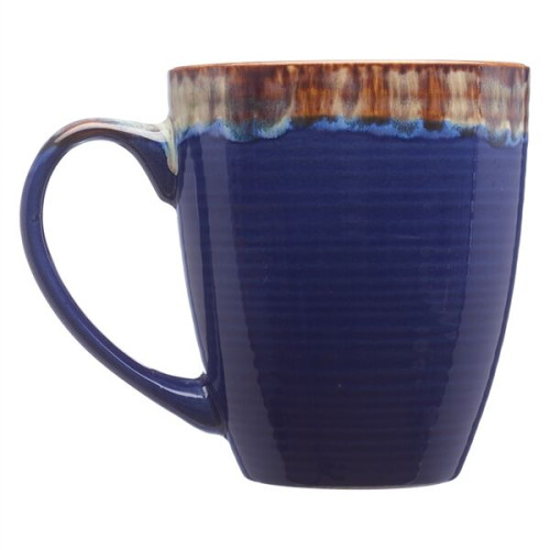 17 oz. Water Color Drip Ceramic Mug
