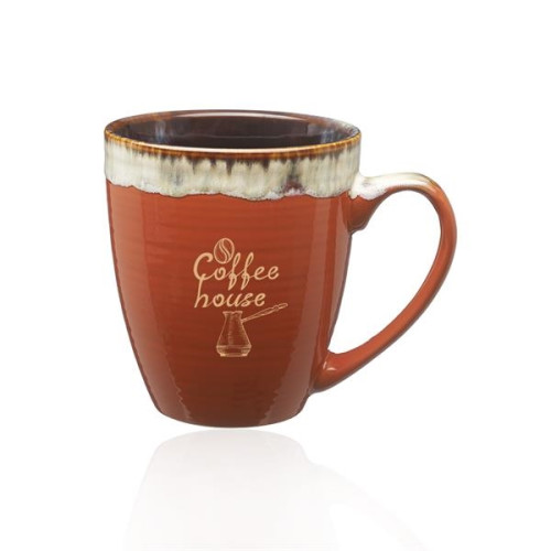 17 oz. Water Color Drip Ceramic Mug