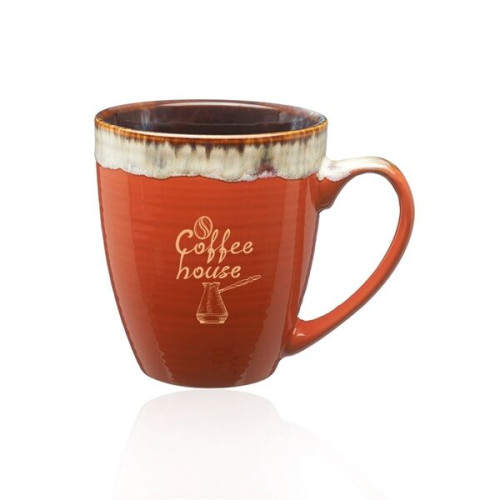 17 oz. Water Color Drip Ceramic Mug