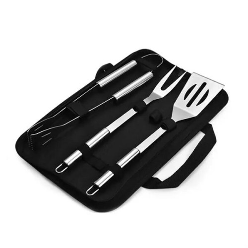 Stainless Steel 3PCS BBQ Set