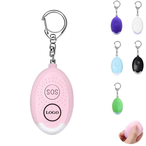 Portable Personal Alarm with LED and 130dB Sound