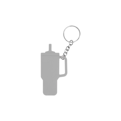 Tumbler Shaped Silicone Key Ring