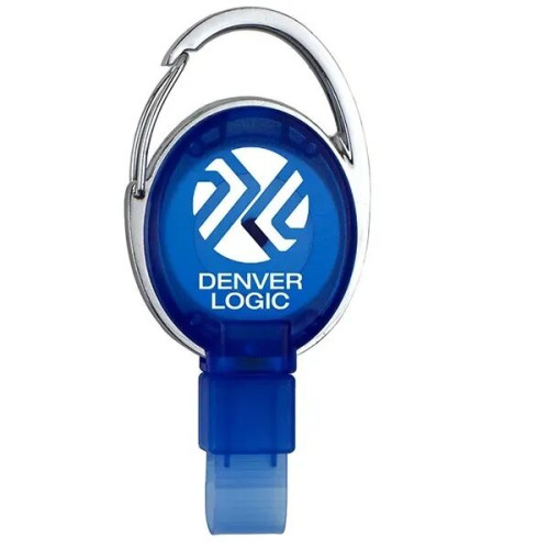 Oberlin Carabiner Style Retractable Badge Reel