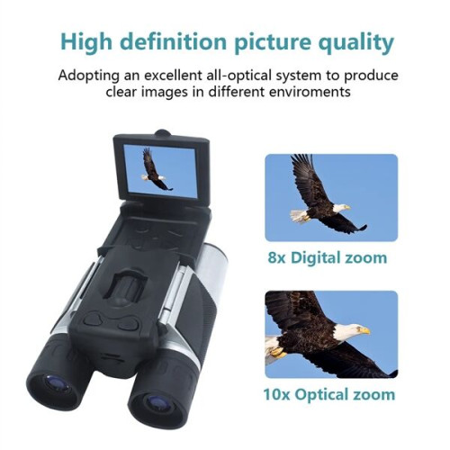 Digital Binoculars with Telescope Camera, LCD Display and 2.