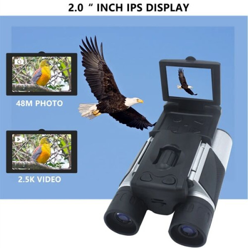 Digital Binoculars with Telescope Camera, LCD Display and 2.