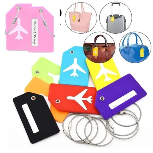 Silicone Airplane Luggage Tag