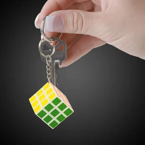 Puzzle Cube Keychain