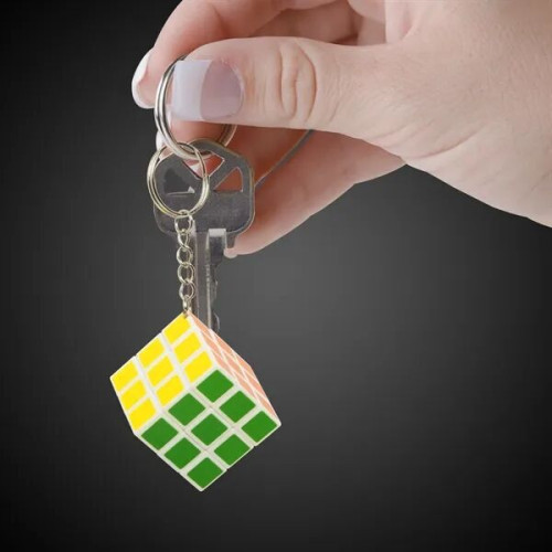 Puzzle Cube Keychain