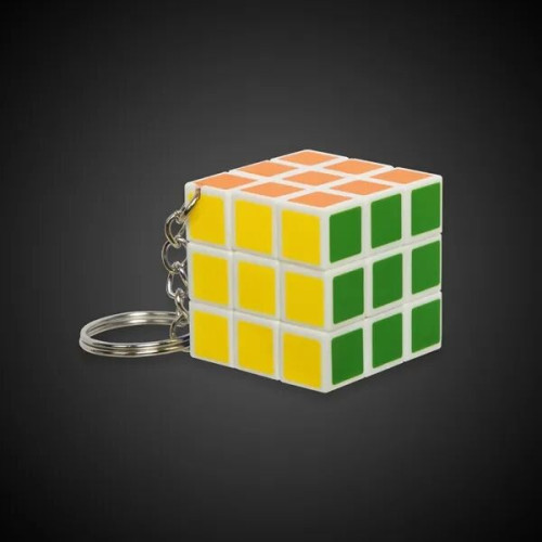 Puzzle Cube Keychain