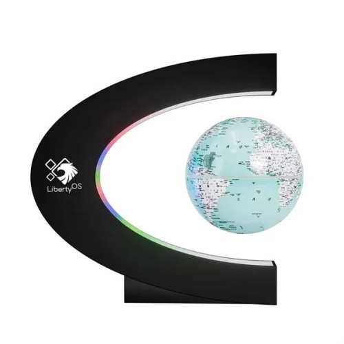 Illuminated Magnetic Levitating Globe