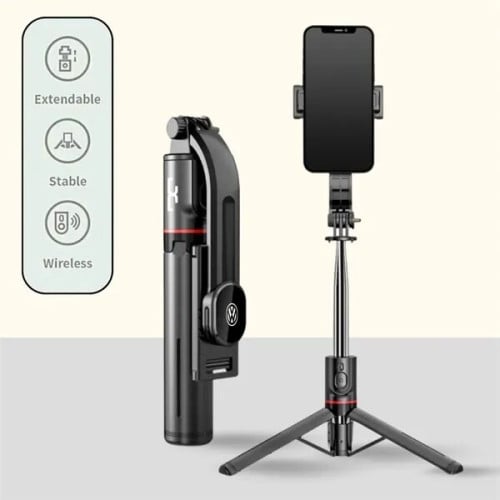 Bluetooth Portable Tripod Selfie Stick