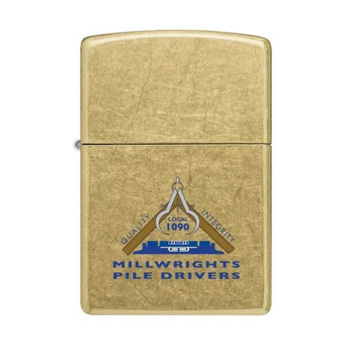 Zippo® Classic Street Brass