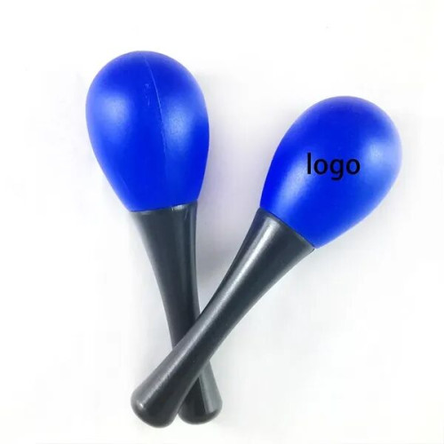 Plastic Maracas Rattles Sand Hammer 