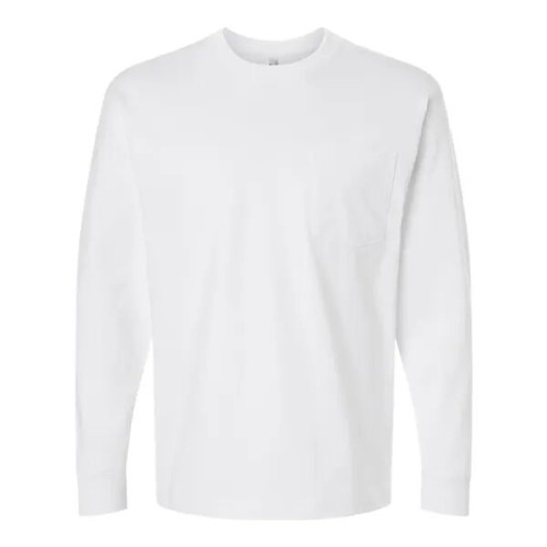 American Apparel Unisex Super Heavyweight Long Sleeve Poc...