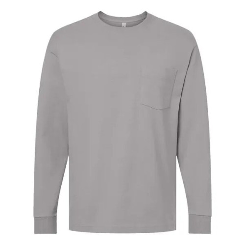 American Apparel Unisex Super Heavyweight Long Sleeve Poc...